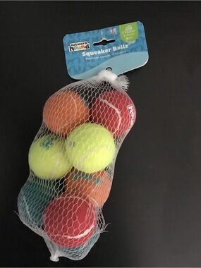 Outward Hound Squeaker Balls-  8 Pack - 2” balls NWT
